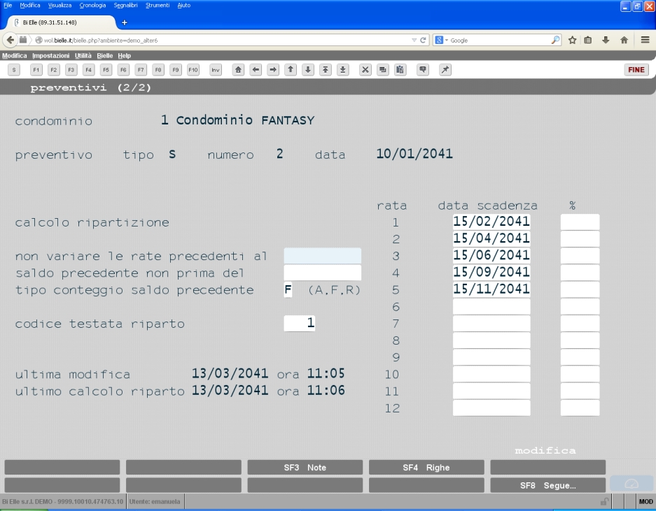 Preventivo
